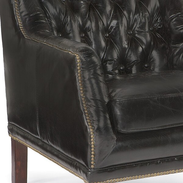 Leather Equestrian Chair